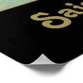 Poster Framed Portrait of St. Rose of Lima (K 48) (Coin)