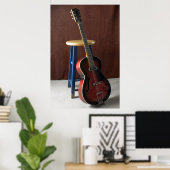 Poster Framus Hollowbody Électrique Guitare d'art (Bureau à domicile)