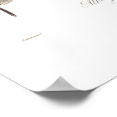 Poster Franc abricot-Albergia (Coin)