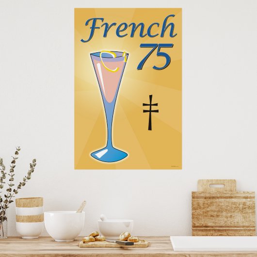 Poster Français 75 (Cuisine)