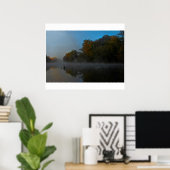 Poster Français Broad River Fog (Bureau à domicile)