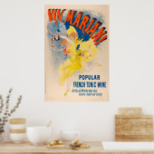 Poster Français : Vin Mariani, Vin Tonique Françai (Cuisine)