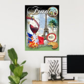 Poster france (Bureau à domicile)