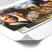 Poster " France : 1989 Carte historique ... (Coin)