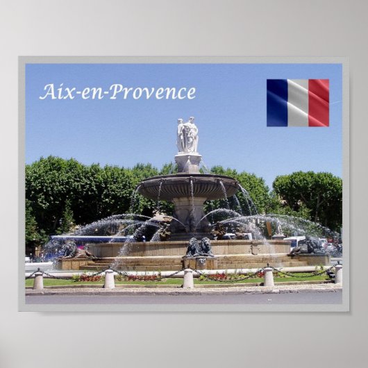 Poster France - Aix-en-Provence - (Devant)