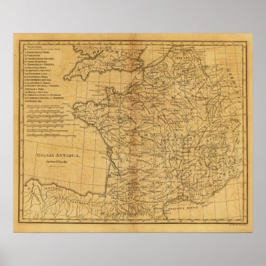 Poster France ancienne (Devant)