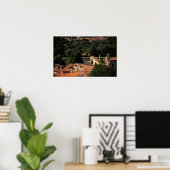 Poster France, Avignon, Provence. Pont St, Benezet. (Bureau à domicile)