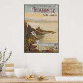 Poster France Biarritz (Cuisine)