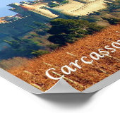 Poster France - Carcassonne - (Coin)