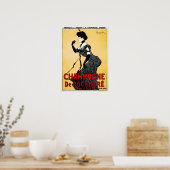 Poster France CHAMPAGNE De ROCHEGRE Leonetto Cappiello Ad (Cuisine)