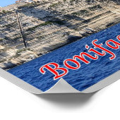 Poster France - Corsica - Bonifacio - (Coin)