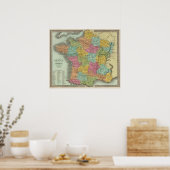 Poster France Dans Les Départements 2 (Cuisine)