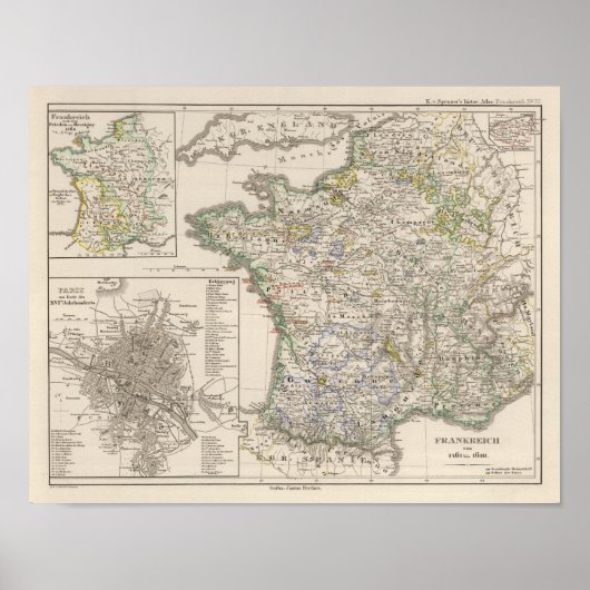 Poster France de 1461 à 1610 (Devant)