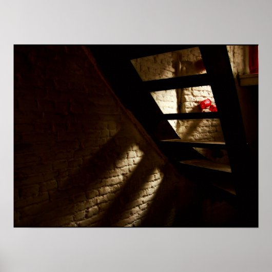Poster (FRANCE) Escaliers d'ombres claires (Devant)