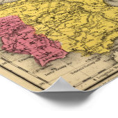 Poster France, Espagne, Portugal, Italie (Coin)