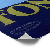 Poster France Fontainebleau Avon (Coin)