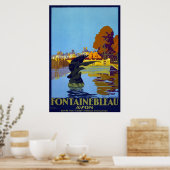 Poster France Fontainebleau Avon (Cuisine)
