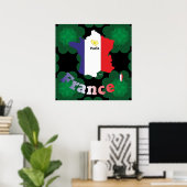 Poster France, France, Francia (Bureau à domicile)