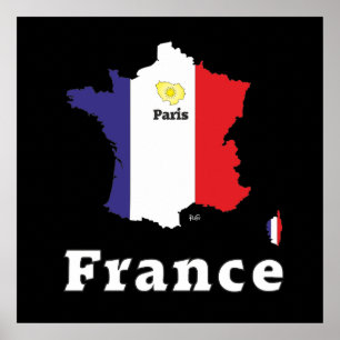 Poster France, France, Francia
