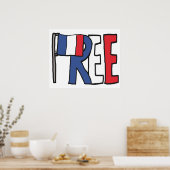 Poster France libre (Cuisine)