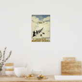 Poster France - Moines Ski (Cuisine)