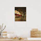 Poster France, Paris, Montmartre (Cuisine)