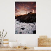 Poster France, phare à l'aube (Cuisine)