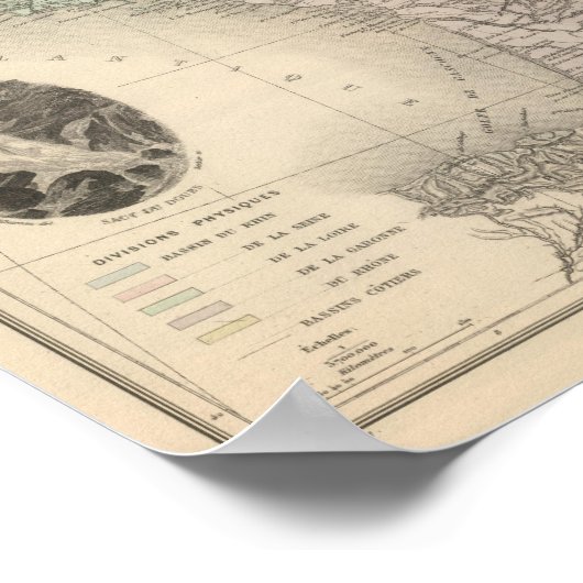 Poster France Physique (Coin)