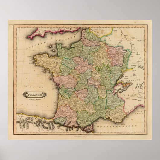Poster France, provinces (Devant)