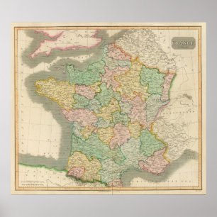 Poster France, provinces 2