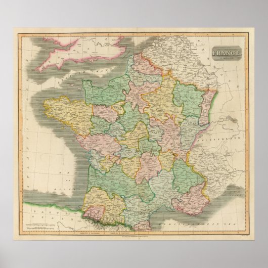 Poster France, provinces 2 (Devant)