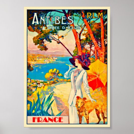Poster France vintage (Devant)