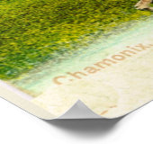 Poster France vintage, Chamonix 1907 (Coin)