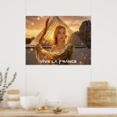 POSTER FRANCE - VIVE LA FRANCE (Cuisine)