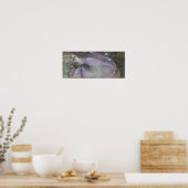 Poster Frances MacDonald's "Girl with Blue Butterflies" (Cuisine)