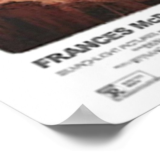 Poster Frances Mcdormand Nomadland (Coin)