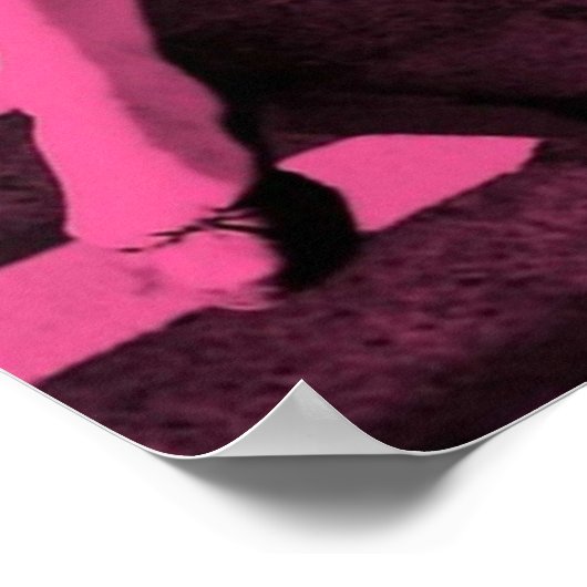 Poster Frances violettes Ha (Coin)