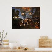 Poster Francesco Albani - Baptême du Christ - Vers 1630 (Cuisine)