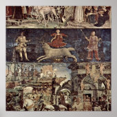 Poster Francesco del Cossa - Triomphe de Minerva (Devant)