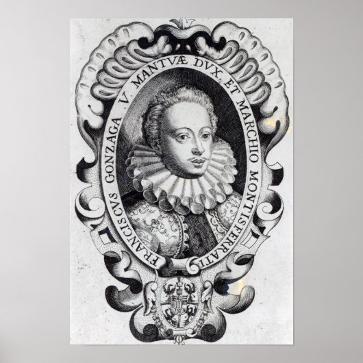 Poster Francesco Gonzago, duc de Mantoue et marquise (Devant)