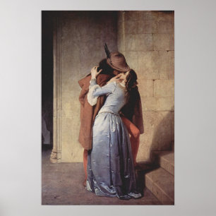 Poster Francesco Hayez Kiss
