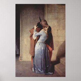 Poster Francesco Hayez Kiss