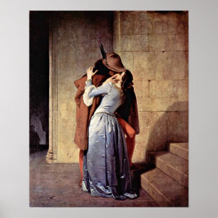 Poster Francesco Hayez - Le Kiss