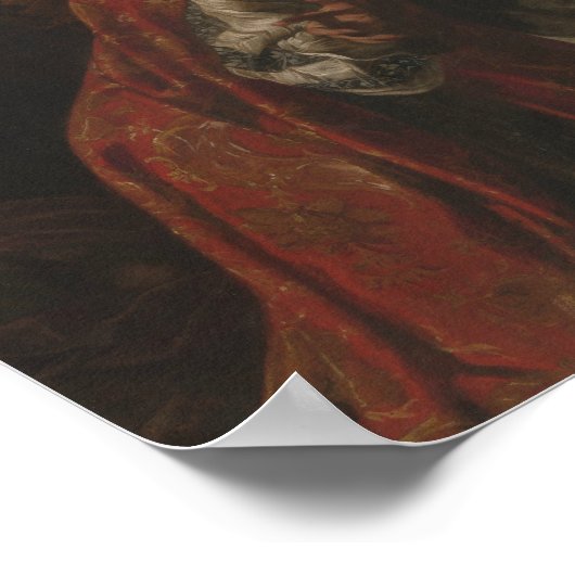 Poster Francesco Maffei - Hagar et l'Ange (Coin)