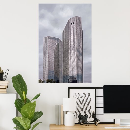 Poster Francfort # 12 (Bureau à domicile)