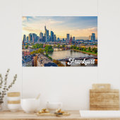 Poster Francfort, Allemagne (Cuisine)