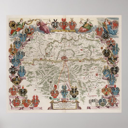 Poster Francfort sur Main (Devant)