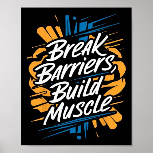 Poster Franchir les barrières (Devant)