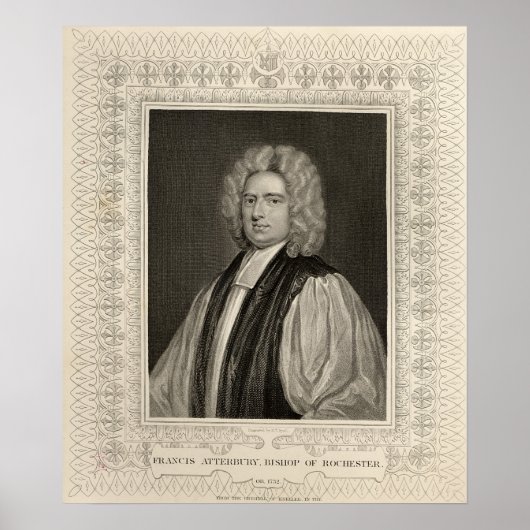 Poster Francis Atterbury, évêque de Rochester (Devant)