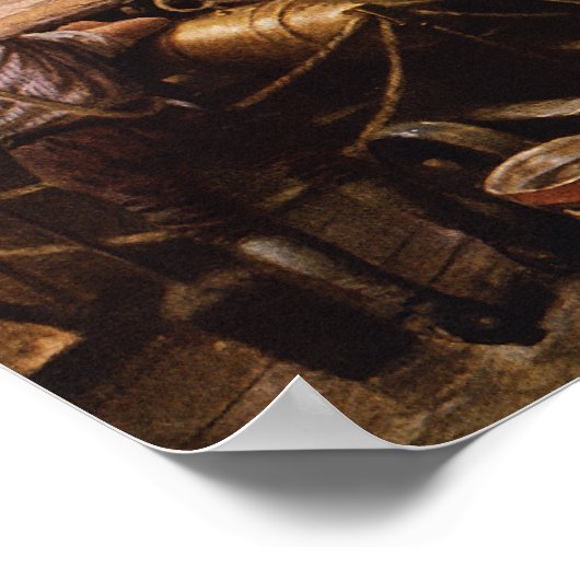 Poster Francis Scott Key - Étoile de peinture de bannière (Coin)